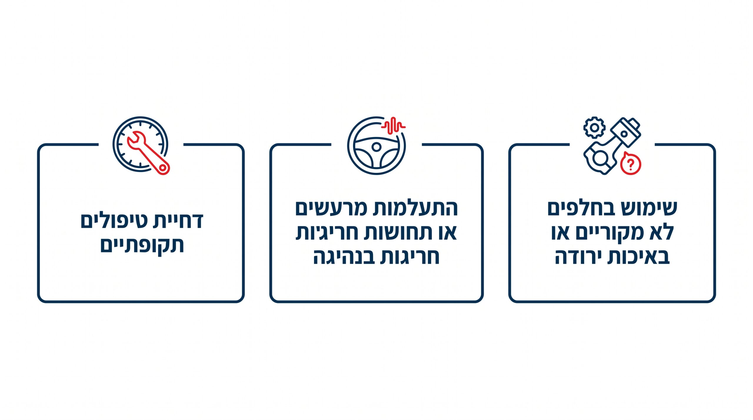 טעויות נפוצות של בעלי רכב בתחזוקת הרכב